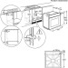 Фурна за вграждане Electrolux EOD5C50Z , 72 , Push бутони , А , Каталитични панели - Electrolux