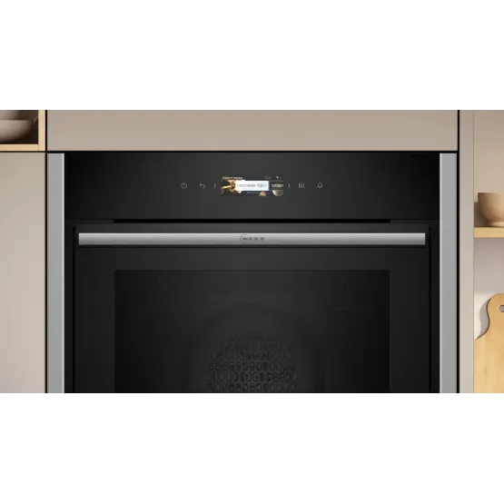 Фурна за вграждане NEFF B54CR71N0 , 71 , А+ , Пиролиза , Сензорно