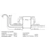 Съдомиялна машина за вграждане Bosch SCX6ITB00E , 600 Ш, мм, 8 комплекта, E