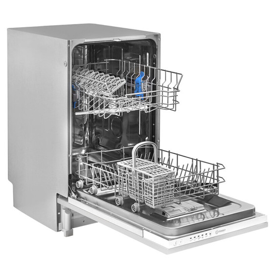 Съдомиялна машина за вграждане Indesit DSIE 2B19 , 10 комплекта, 450 Ш, мм, F - Indesit
