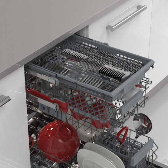 Съдомиялна машина за вграждане Sharp QW-NS1GI47EX , 10 комплекта, 45 Ш, мм, E - Sharp