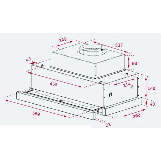 Вграден абсорбатор Teka CNL 6610 E.391.ИН - Teka