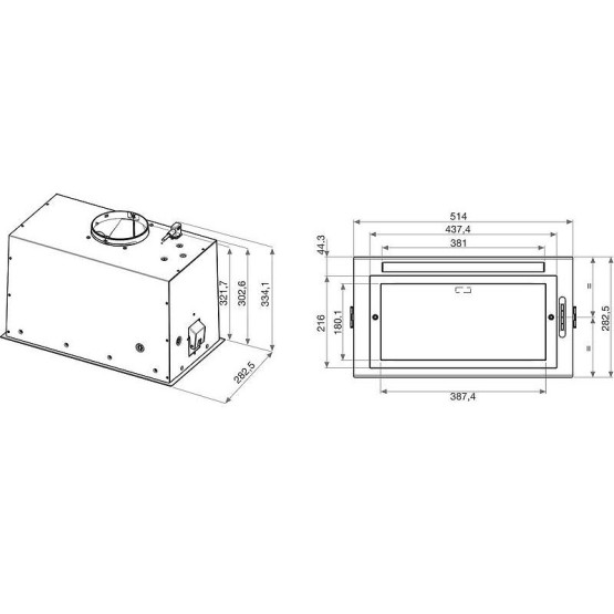 Вграден абсорбатор Whirlpool WCT3 64 FLB X - Whirlpool