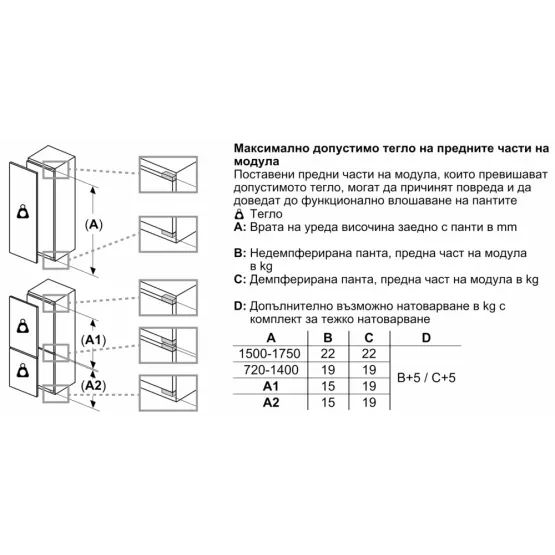Вграден фризер Bosch GIV11AFE0
