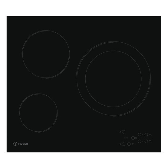Вграден керамичен плот Indesit RI 360 C , Електрически - Indesit