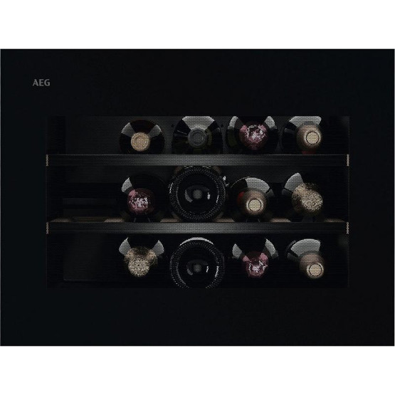 Вграден охладител AEG NKW8P21KAB (ST) , F , Да , Черен