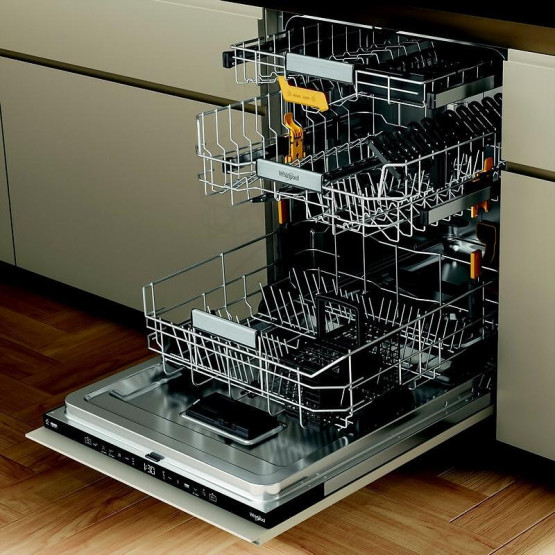 Съдомиялна машина за вграждане Whirlpool W8I HT58 TS , 14 комплекта, 600 Ш, мм, B