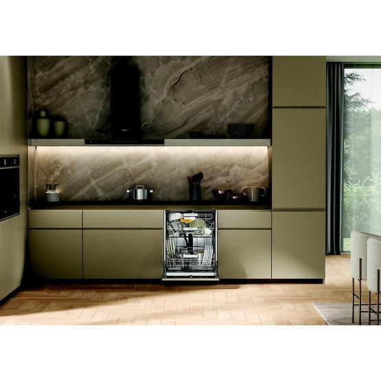 Съдомиялна машина за вграждане Whirlpool W8I HT58 TS , 14 комплекта, 600 Ш, мм, B