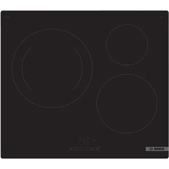 Вграден керамичен плот Bosch PUJ61RBB5E , Индукционен - Bosch