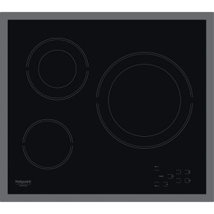 Вграден керамичен плот Hotpoint-Ariston HR 603X/1 , Електрически - Hotpoint-Ariston