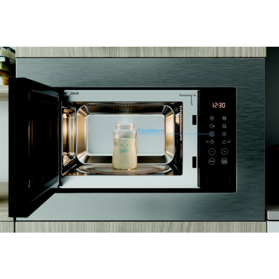 Вградена микровълнова фурна Indesit MWI 120 GX , 20 l , Сензорно - Indesit