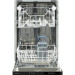 Съдомиялна машина за вграждане Crown DW 4530 ABI , 10 комплекта, 450 Ш, мм, E - Crown