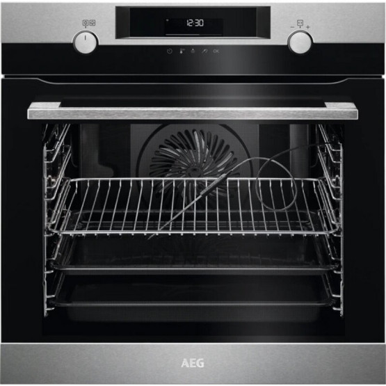 Вградена фурна AEG BPK558370M (ST) *** , 71 , Push бутони , А+ , Пиролиза - AEG