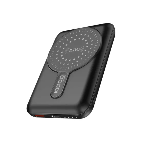 Външна батерия ProMate POWERMAG-10PRO PowerBank MagSafe Wireless 15W / 3.0 QC 10000mAh - Черна