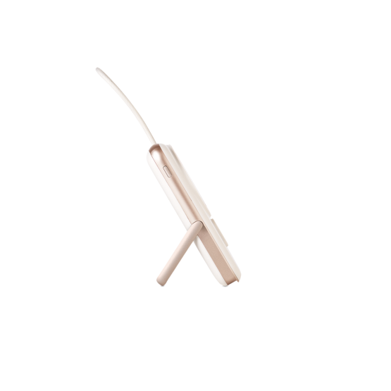 Външна батерия ttec ReCharger Pro M 10.000mAh MagSafe Comp. PD 20W Inserted USB-C Cable Powerbank - Бяла