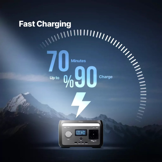 Зарядна станция ttec, Power Max, 64000 Маh, 300W, PowerStation, Черен