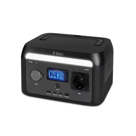 Зарядна станция ttec, Power Max, 64000 Маh, 300W, PowerStation, Черен