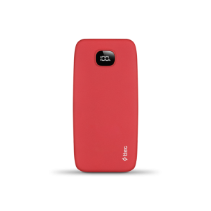 Външна батерия ttec, ChargeUp Pro, LCD 10.000mAh, PD 20W, Червен