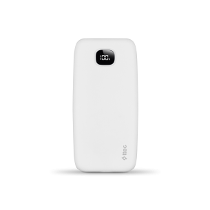 Външна батерия ttec, ChargeUp Pro, LCD, 20.000mAh PD 20W, Бяла