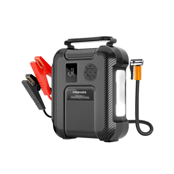 Стартер за акумулатор / външна батерия /Kompresor ProMate PATROLPACK, Jump Starter 16000mAh - Черен