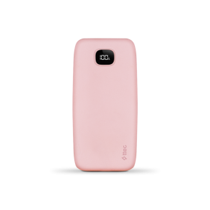 Външна батерия ttec, ChargeUp Pro, LCD, 20.000mAh PD 20W, Розова