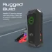Стартерно устройство HEXABOLT-20 Jump starter 1500A/12V / Външна батерия ProMate PowerBank LED, Wireless, 6 in 1 19200mAh 3.0 QC - Черна