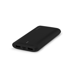 Външна батерия PowerSlim Duo 10.000mAh Universal Mobile Charger - Черна