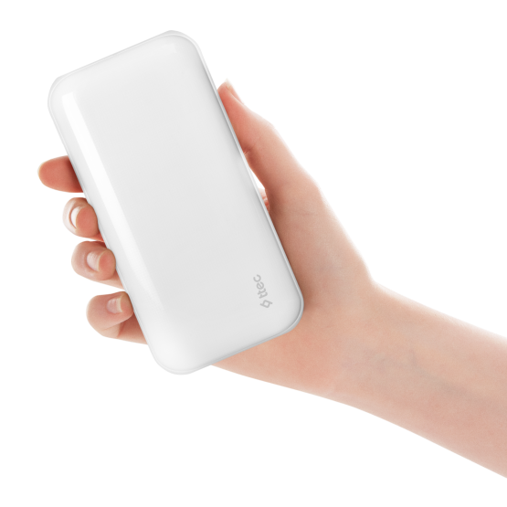 Външна батерия ttec ReCharger Ultra 30.000 mAh Powerbank - Бяла