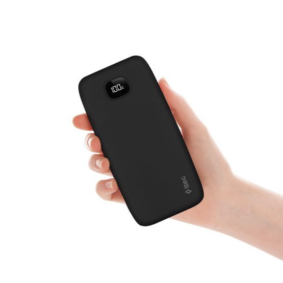 ttec ChargeUp Pro LCD 20.000mAh PD 20W Powerbank - Черна