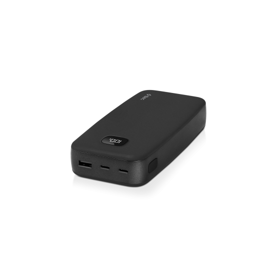 ttec ChargeUp Pro LCD 20.000mAh PD 20W Powerbank - Черна