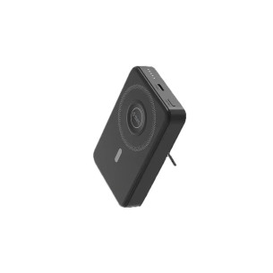 Външна батерия ttec ReCharger M 10.000mAh MagSafe Compatible PD 20W Wireless Powerbank with Kickstand - Черна