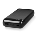 Външна батерия PowerSlim LCD 20.000 mAh Powerbank With USB-C Input/Output - Черна
