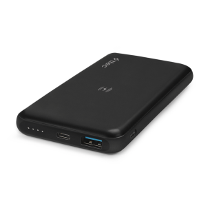 Външна батерия PowerSlim Pro W QI/PD/QC 3.0 10.000mAh Wireless Universal Mobile Charger - Черна,116893