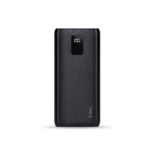 Външна батерия ttec, PowerSlim Trio, LCD, 10.000mAh, PD 22,5W,Trio Cable,Черен