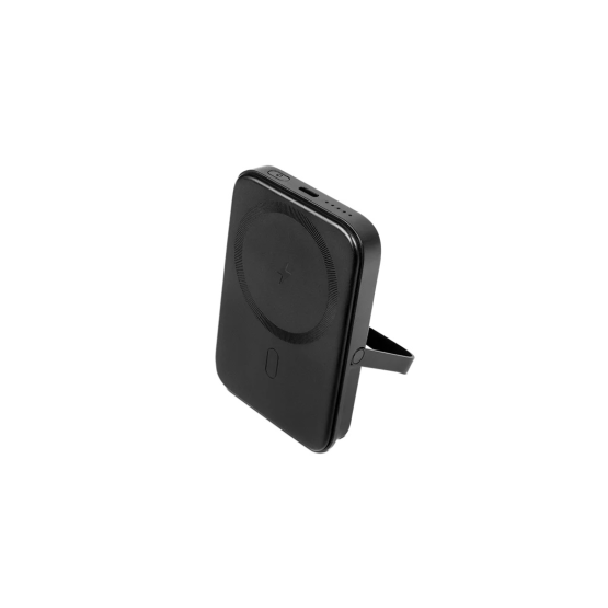 Външна батерия ttec ReCharger Pro M 10.000mAh MagSafe Comp. PD 20W Wireless Powerbank w Stand - Черна