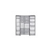 Хладилник Side-by-Side Samsung RS90F66BEFEO FAMILY HUB , 614 l, E , Черен