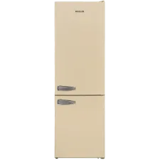 Хладилник с фризер Finlux FXCA 31320 BEE RETRO , 268 l, E , Бежов , Статична