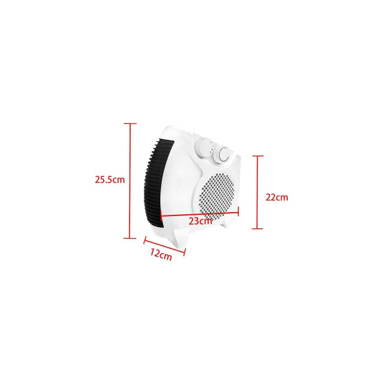Вентилаторна печка Crown CFH-1605