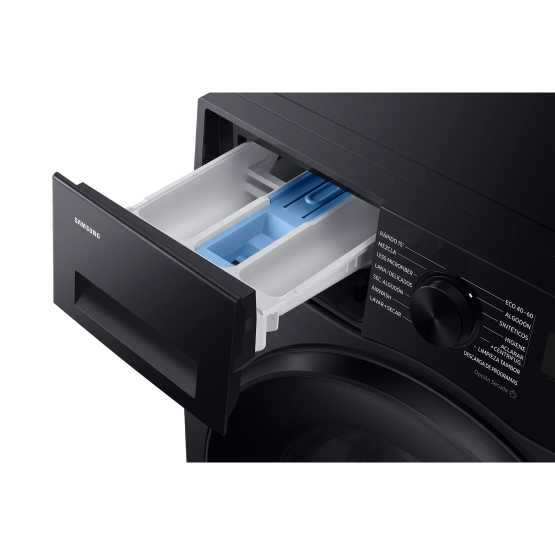 Пералня със сушилня Samsung WD90DG5B15BBLE , 1400 об./мин., 6 kg, 9.00 kg, D , Черен