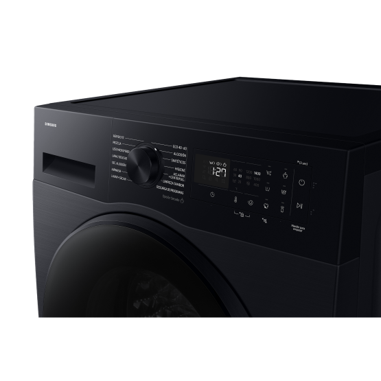 Пералня със сушилня Samsung WD90DG5B15BBLE , 1400 об./мин., 6 kg, 9.00 kg, D , Черен
