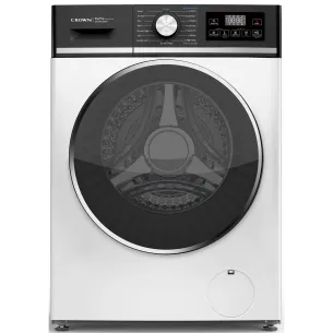 Пералня със сушилня Crown CWD8512WY , 1200 об./мин., 5 kg, 8.00 kg, A , E , E , Бял