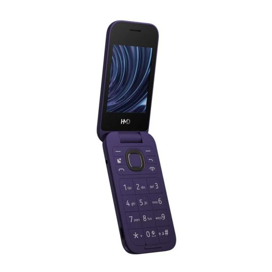 Мобилен телефон HMD 2660 FLIP 4G VIOLET TA-1711