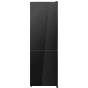 Хладилник с фризер Finlux FBN340B GLASS , 322 l, E , No Frost , Черно стъкло