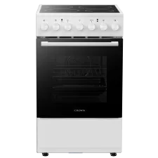 Готварска печка (ток) Crown CEC50M8W , Бял , Керамични