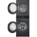 Пералня със сушилня LG WashTower WT1210BBF , 10 kg, 12.00 kg, 1400 об./мин., A , C , Черен