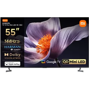 Телевизор Xiaomi S Pro Mini LED 55 2026 / ELA6300EU , 139 см, 3840x2160 UHD-4K , 55 inch, Android , Mini LED , Smart TV