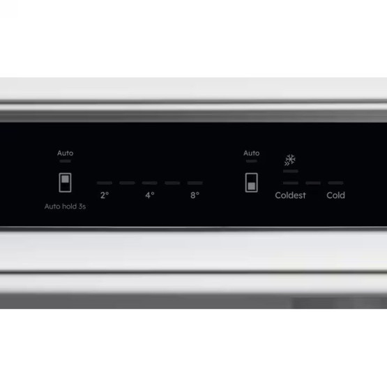 Вграден хладилник с фризер AEG TC7CS182ES , 249 l, E , No Frost , Бял , Да