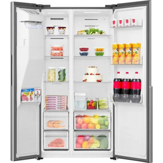 Хладилник Side-by-Side Gorenje NRS917E61X , 528 l, E , No Frost , Инокс