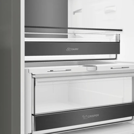 Хладилник с фризер Whirlpool WHK 26372 X5EA1 , 370 l, D , No Frost , Инокс