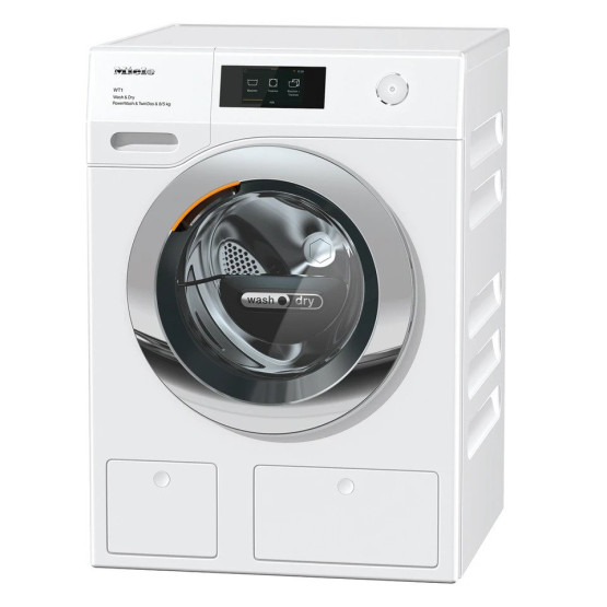 Пералня със сушилня MIELE WTR870WPM , 1600 об./мин., 5 kg, 8.00 kg, D , Бял